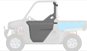 UTV1000 (2023+) Polodveře CFMOTO (pár)