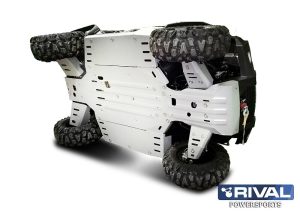 UTV550/830 Ochranný kryt podvozku hliníkový RIVAL